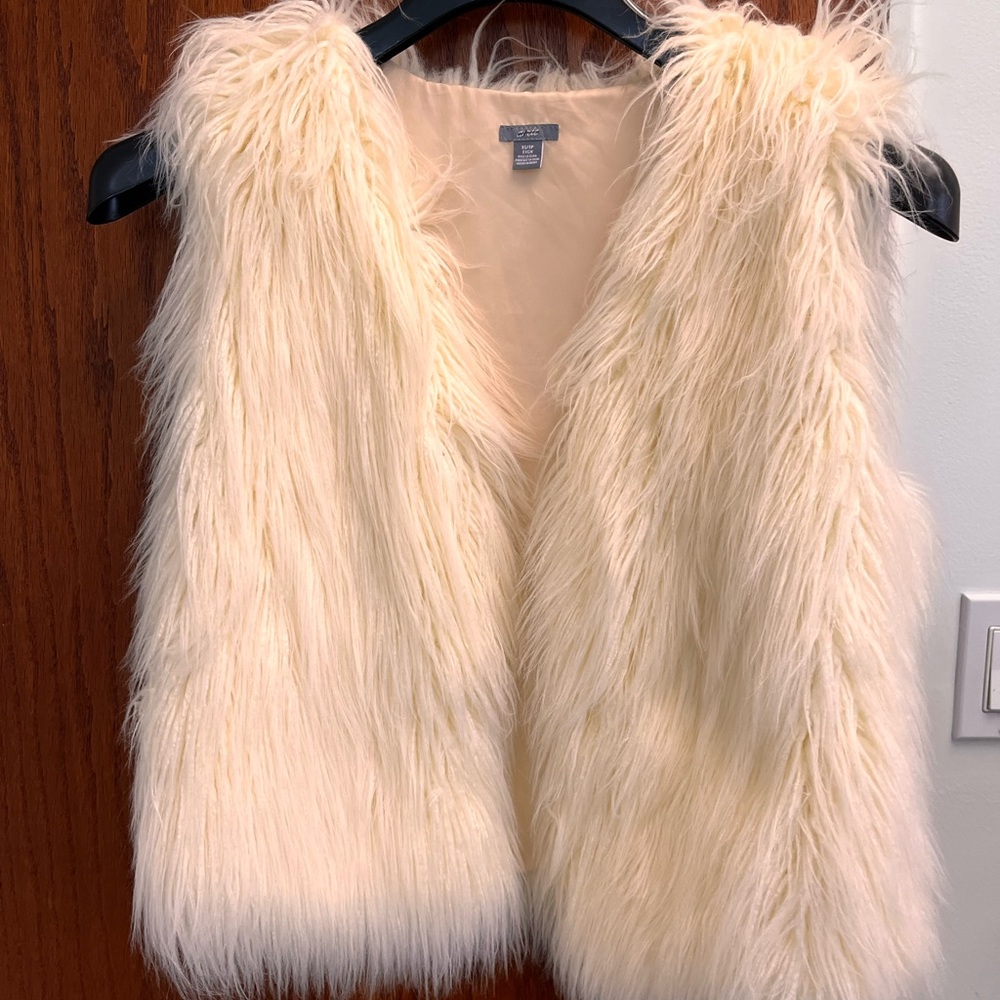 Aerie Fauz Fur Vest, Sz XS